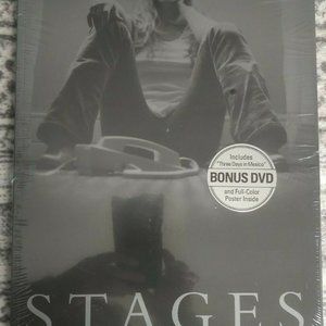 Brand NEW in PKG- Britney Spears Stages - Book and DVD and Poster ~ Dec 2002